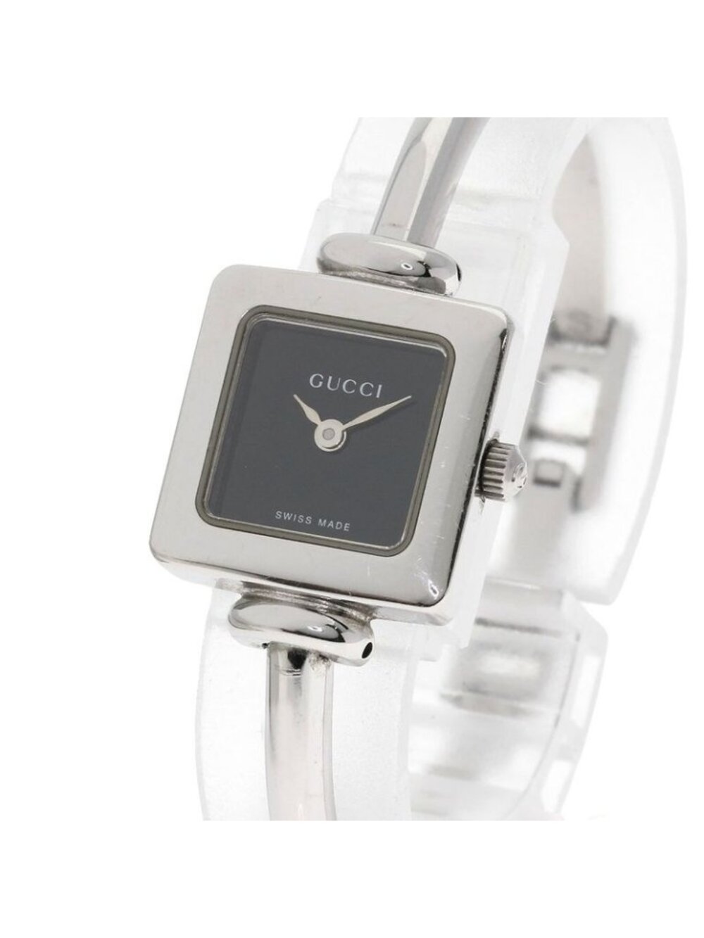 Gucci Square Face Watch SS - Picture 3 of 15